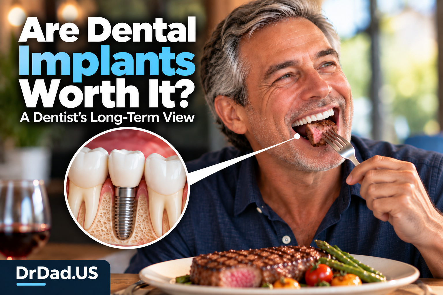 Are Dental Implants Worth It? A Dentist’s Long-Term View – A Practicing Dentist Explains