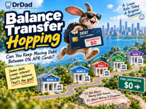 Balance Transfer Hopping 0% APR credit card debt