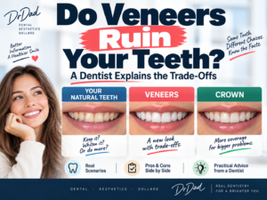 Do veneers ruin your teeth thumbnail