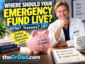 Where should your emergency fund live? HYSA, Treasury, or CD