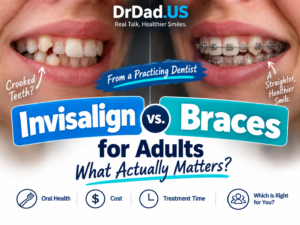 Invisalign vs braces for adults What Actually Matters TheDrDad.com